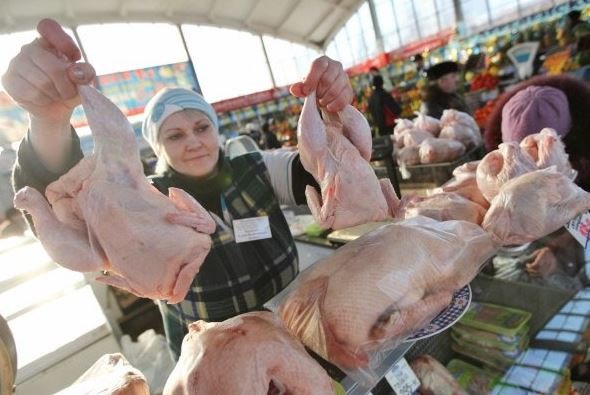 Из-за птичьего гриппа в Каховском районе запретили деятельность стихийных рынков