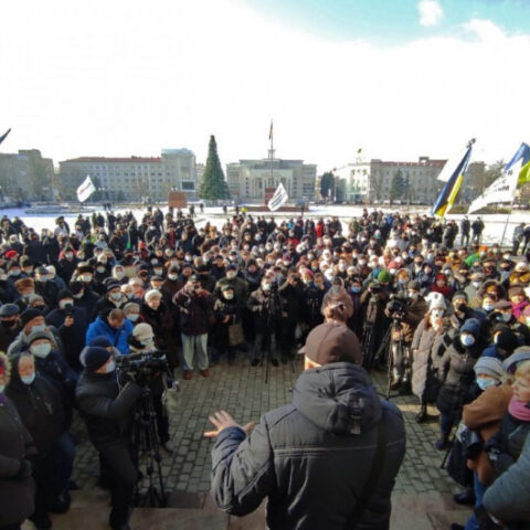 Херсонщину накрыла волна “тарифных” протестов