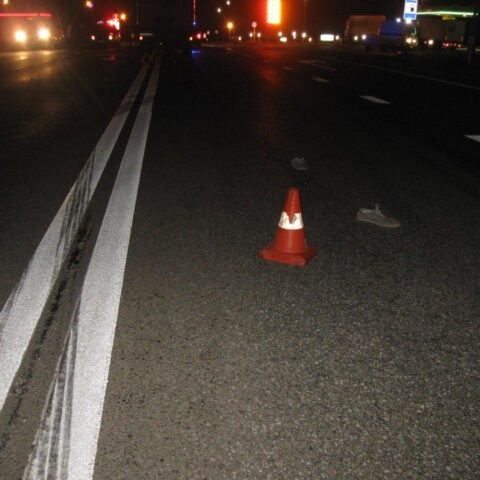 На Херсонщине ночью произошло ДТП: водитель грузового авто сбил пешехода