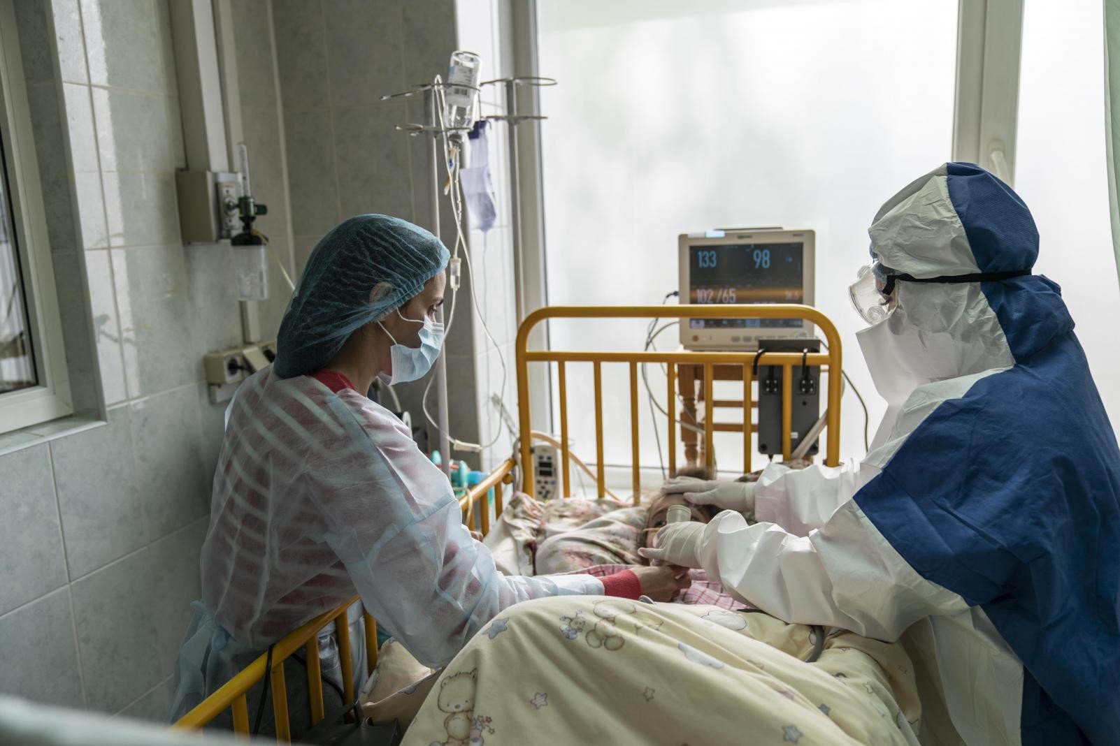 В больницах Херсонщины 35% коек заняты больными на коронавирус