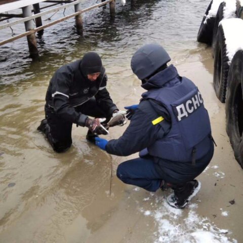 В Херсоне нашли миномётную мину времен Второй мировой войны