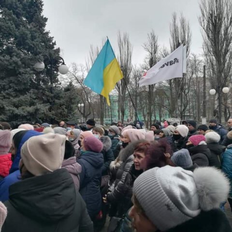 В Херсоне предприниматели вышли на митинг “SaveФОП”