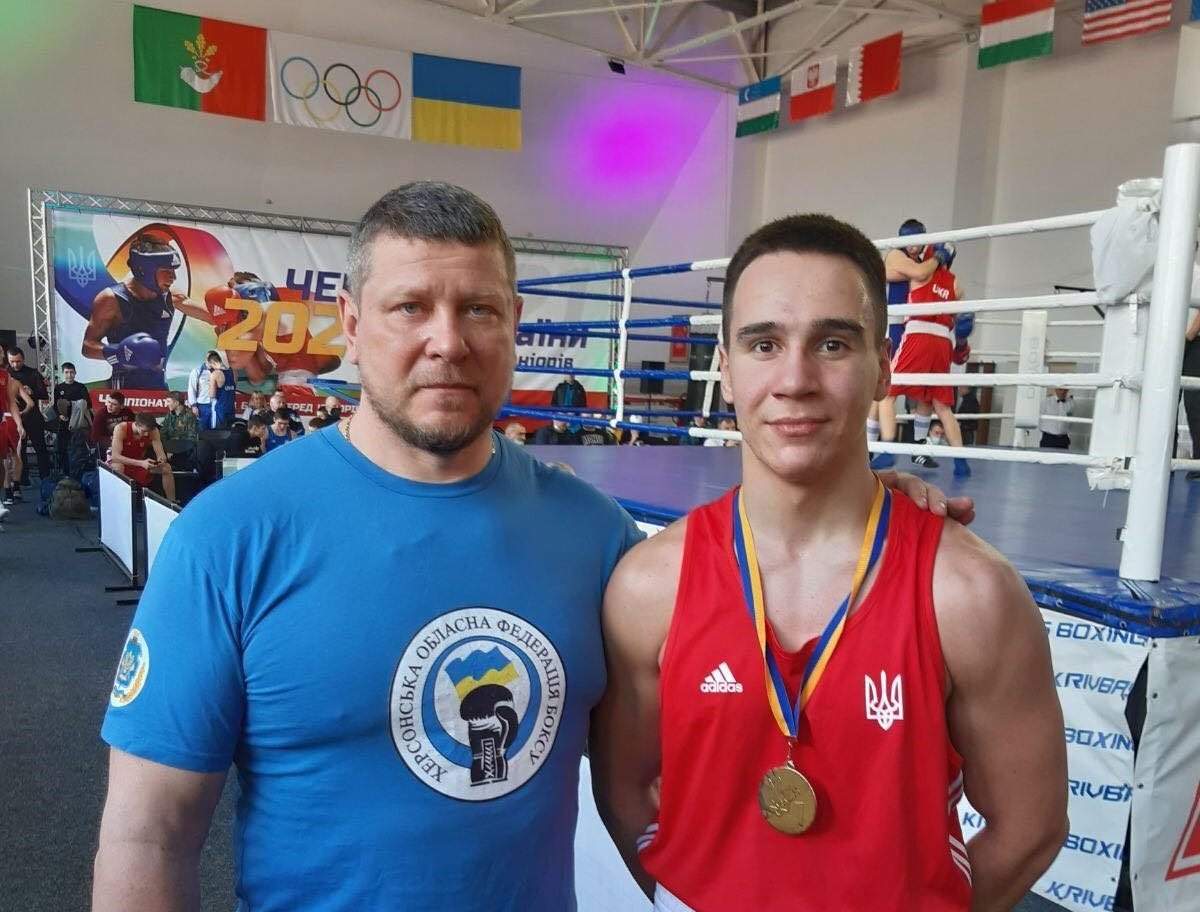 Херсонский боксёр занял первое место на чемпионате Украины среди юниоров