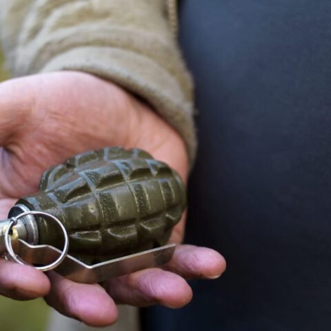 На Херсонщине неизвестные прятали в лесополосе почти кило взрывчатки и боеприпасы