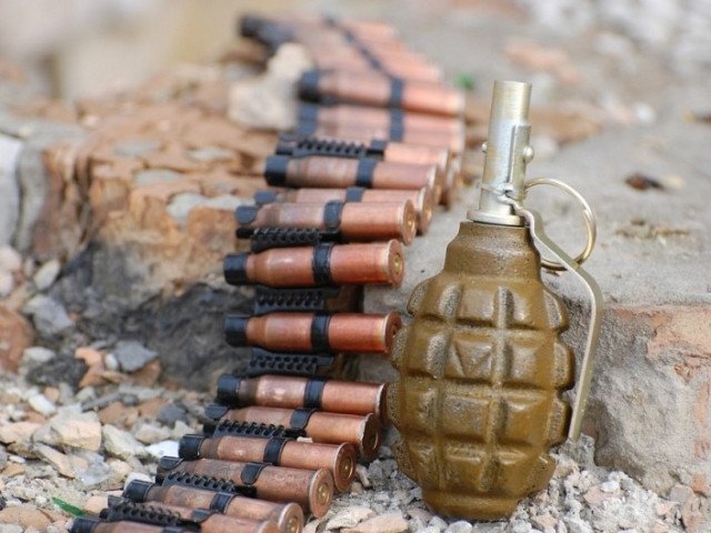 На Херсонщине СБУ обнаружила схрон с взрывчаткой и боеприпасами