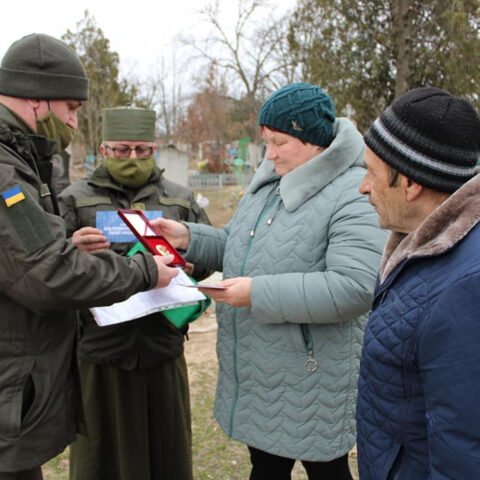 Погибших Героев Нацгвардейцев из Херсонщины посмертно отмечено наградами