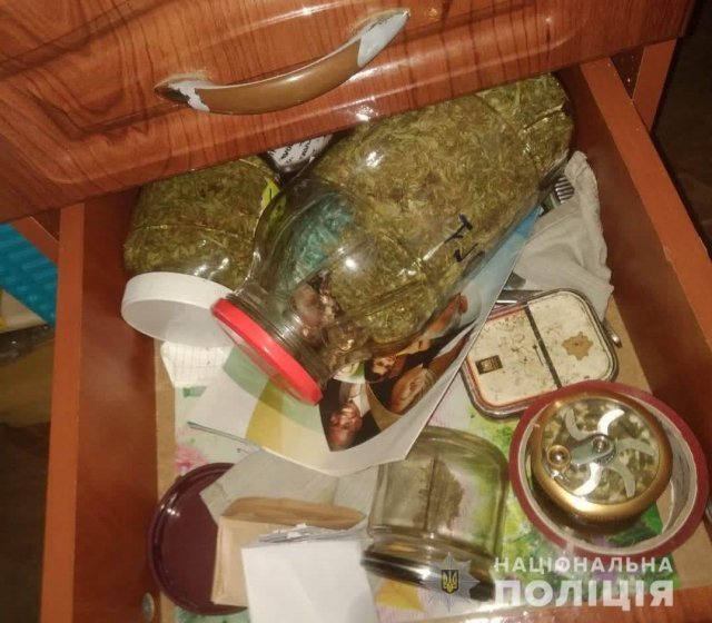 Полицейские изъяли полкилограмма каннабиса у жителя Скадовска