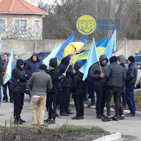 В Геническе судили крымскотатарских активистов