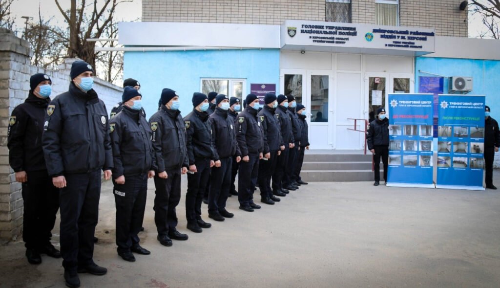 В Херсоне открыли модернизированный тренинговый центр для подготовки полицейских