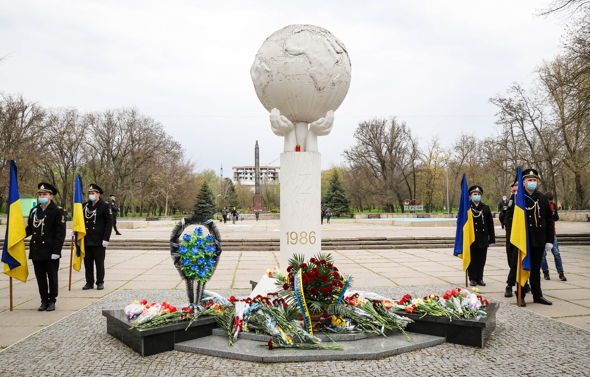 Херсонщина помнит: в области почтили ликвидаторов аварии на Чернобыльской АЭС